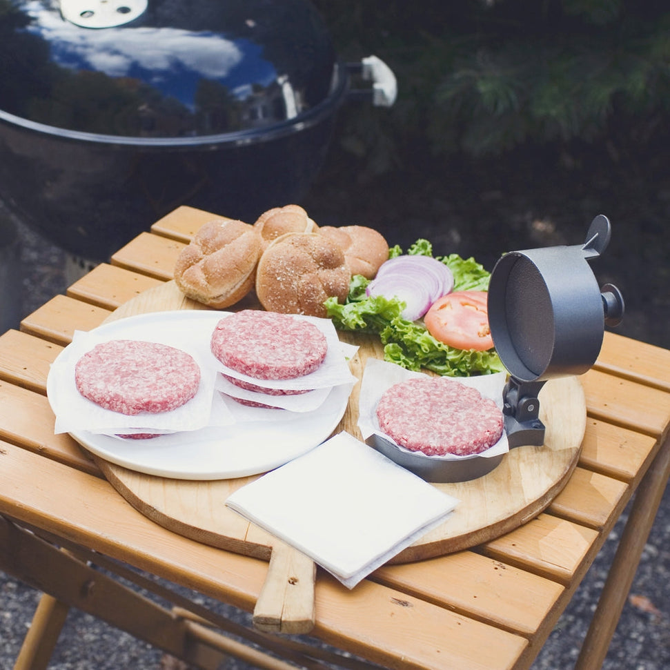 Weston - 4.25" Aluminum Non Stick Single Burger Press - 07-0301