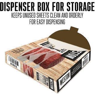 Weston - 5.5" Waxed Patty Paper Sheets, Pack of 1000 - 10-0102-W