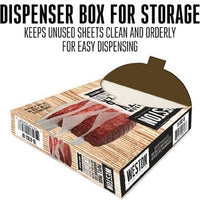 Weston - 5.5" Waxed Patty Paper Sheets, Pack of 1000 - 10-0102-W