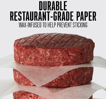 Weston - 5.5" Waxed Patty Paper Sheets, Pack of 1000 - 10-0102-W