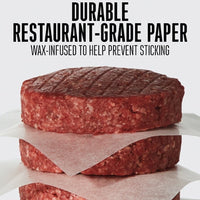 Weston - 5.5" Waxed Patty Paper Sheets, Pack of 1000 - 10-0102-W