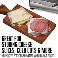 Weston - 5.5" Waxed Patty Paper Sheets, Pack of 1000 - 10-0102-W