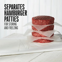 Weston - 5.5" Waxed Patty Paper Sheets, Pack of 1000 - 10-0102-W