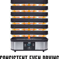 Weston - 6 Tray Digital Dehydrator - 75-0401-W