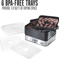 Weston - 6 Tray Digital Food Dehydrator Plus - 75-0450-W