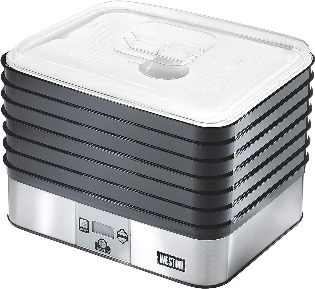 Weston - 6 Tray Digital Food Dehydrator Plus - 75-0450-W