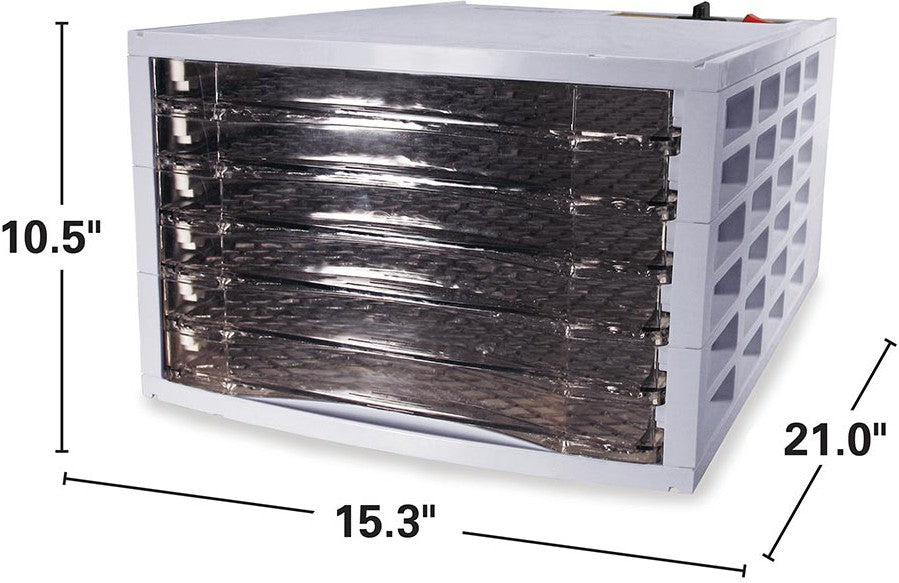 Weston - 6 Tray Food & Jerky Dehydrator - 75-0301-W