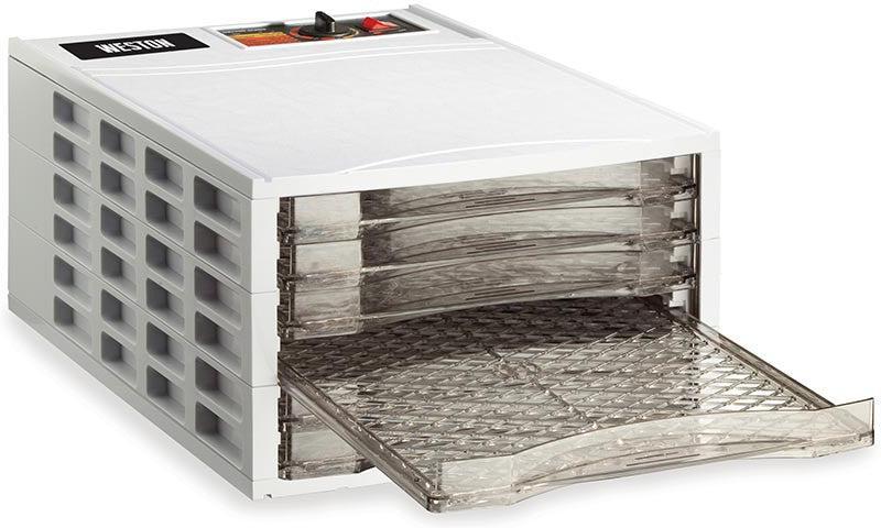 Weston - 6 Tray Food & Jerky Dehydrator - 75-0301-W