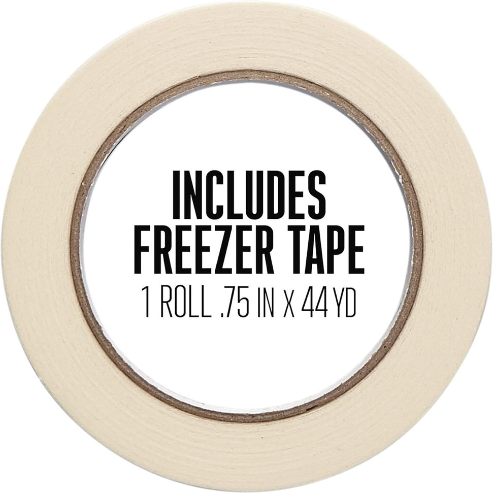 Weston - Freezer Tape Dispenser with One Roll Freezer Tape - 11-0201