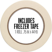 Weston - Freezer Tape Dispenser with One Roll Freezer Tape - 11-0201