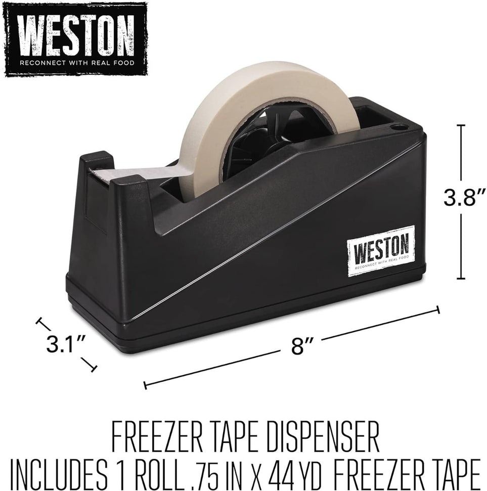 Weston - Freezer Tape Dispenser with One Roll Freezer Tape - 11-0201