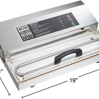 Weston - Pro-2600 Stainless Steel Vacuum Sealer - 65-1301-W