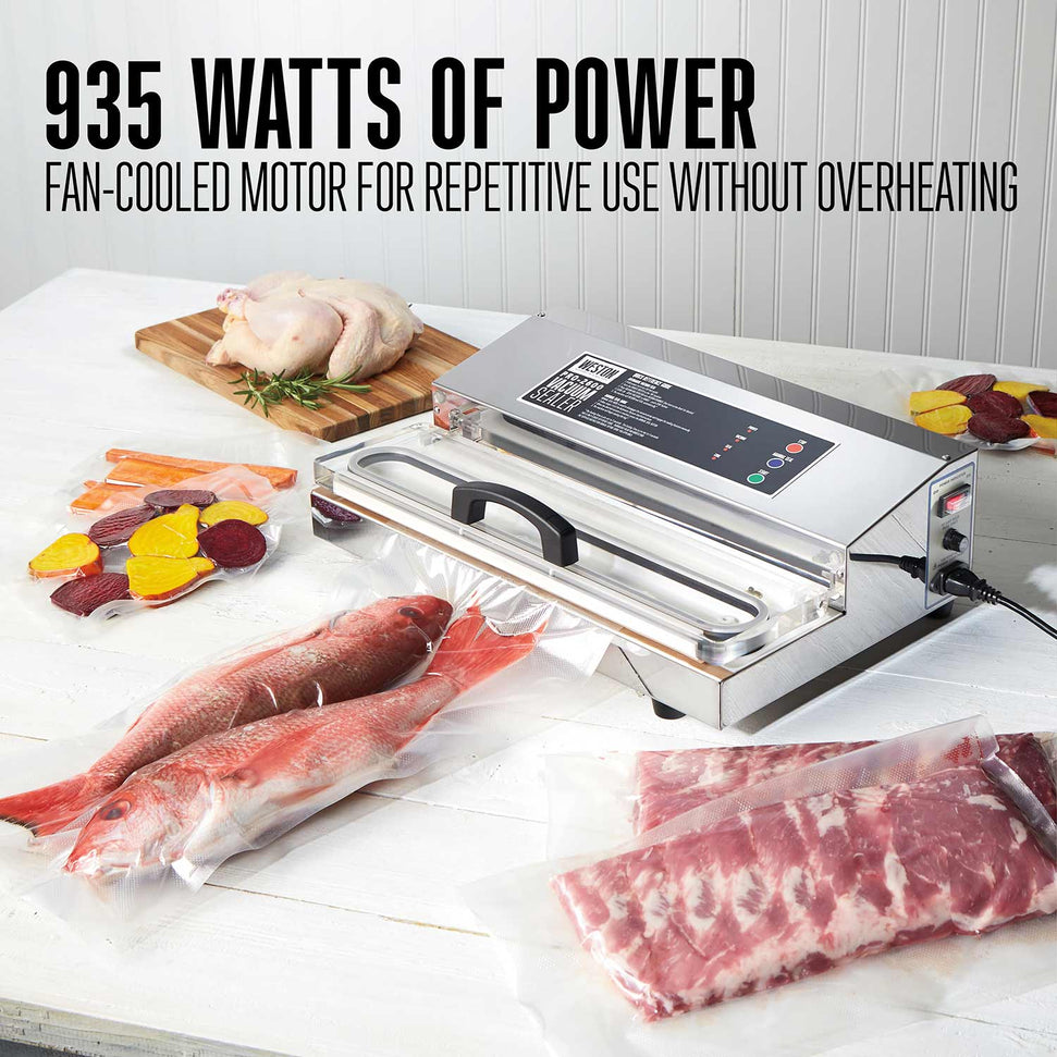 Weston - Pro-2600 Stainless Steel Vacuum Sealer - 65-1301-W