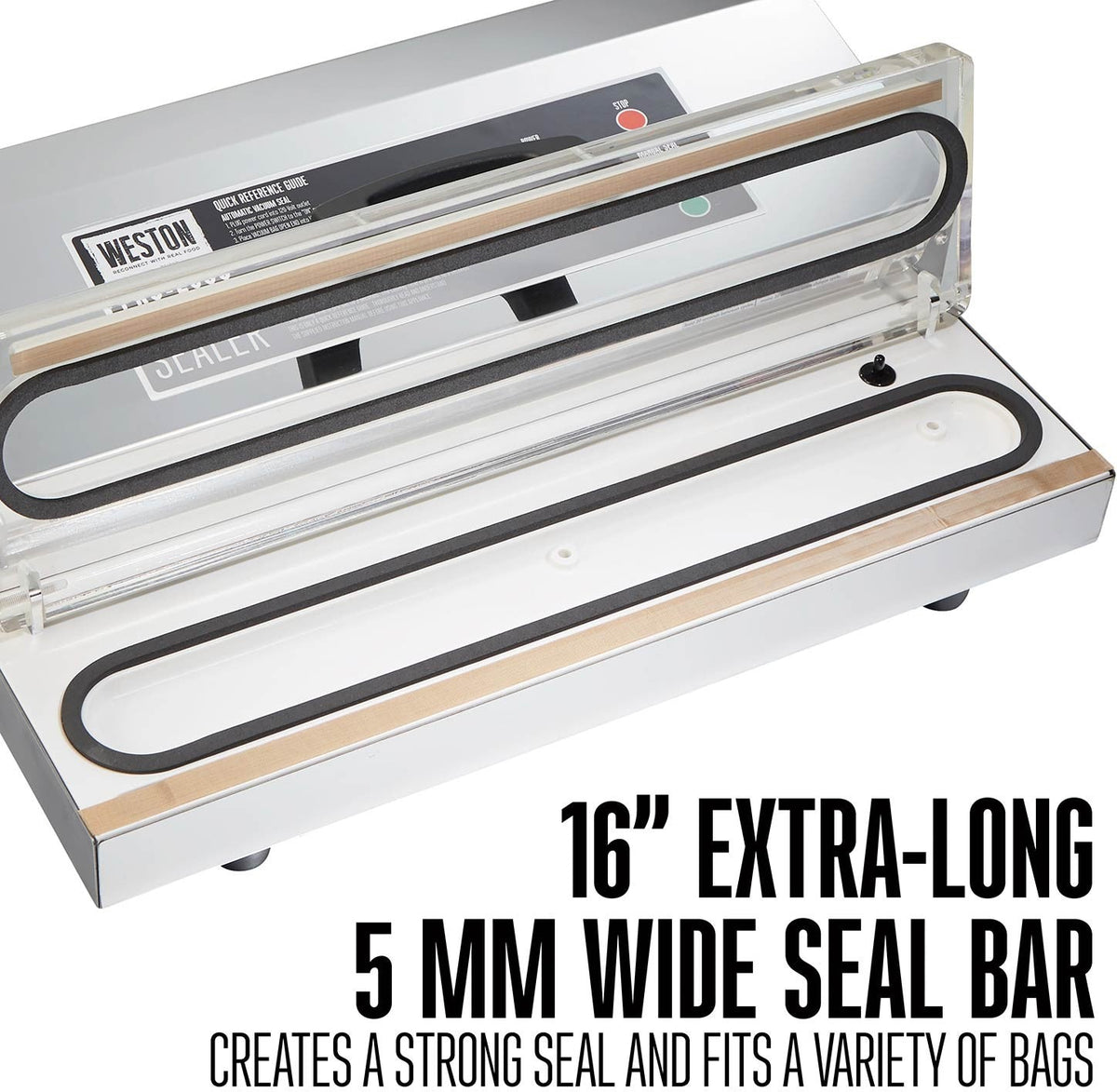Weston - Pro-2600 Stainless Steel Vacuum Sealer - 65-1301-W