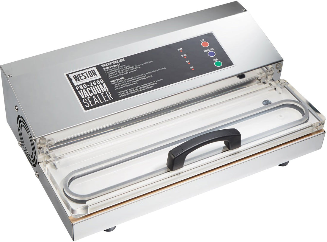 Weston - Pro-2600 Stainless Steel Vacuum Sealer - 65-1301-W