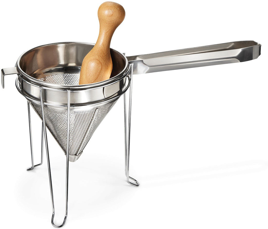 Weston - Stainless Steel Cone Strainer & Pestle Set - 83-3030-W