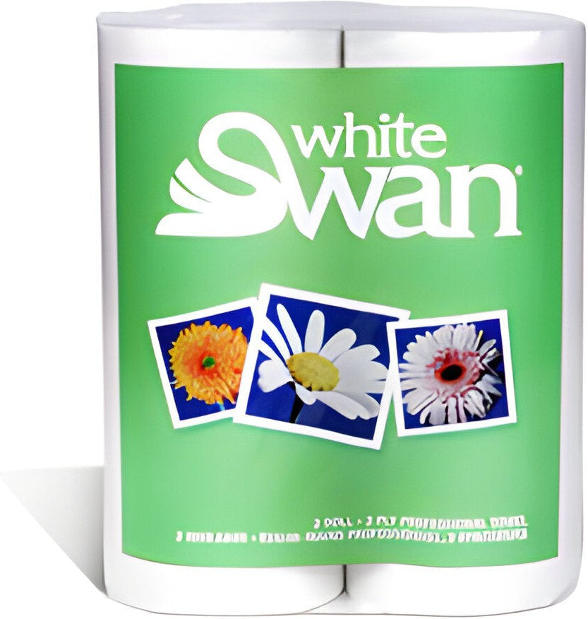 White Swan - 24 x 80 Sheet 2 ply Professional Roll Towels, 2Rl/Pk - 01870