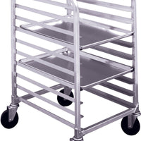Winholt - 10-18″ Trays, Holds End Loading Half Height Pan Racks - AL-1810-H (Non-Cancelable Item, ETA 2-4 Weeks, SPECIAL ORDER)