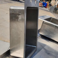 Winholt - 10" x 14" x 5" Stainless Steel Two Compartment Drop-In Sink - WS-DIS-1410-5 (Non-Cancelable Item, ETA 2-4 Weeks, SPECIAL ORDER)