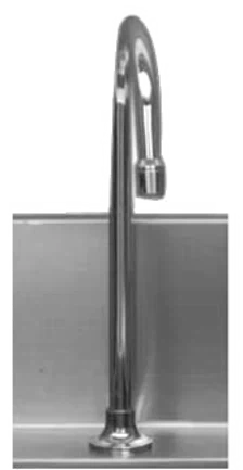 Winholt - 12" Faucet Gooseneck Rigid for Sink WWHS01410SP - WS-GS-ST (Non-Cancelable Item, ETA 2-4 Weeks, SPECIAL ORDER)