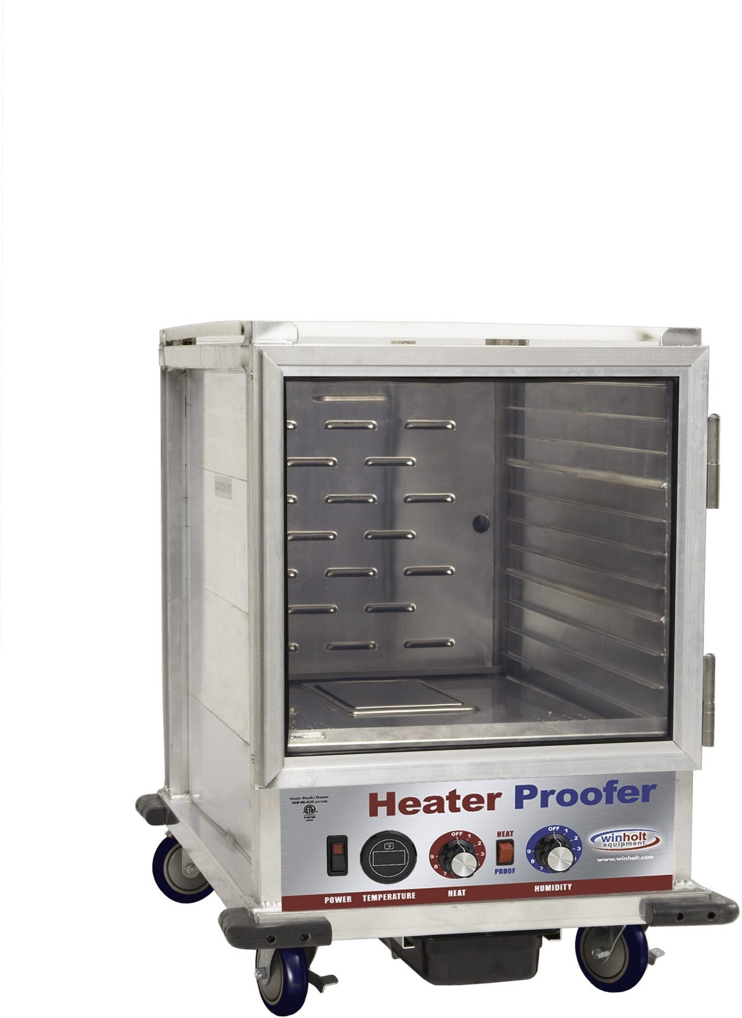 Winholt - 1/2 Height Heater Proofer with Removable Poly Top, and Analog Drawer - NHPL-1810HHC (Non-Cancelable Item, ETA 2-4 Weeks, SPECIAL ORDER)