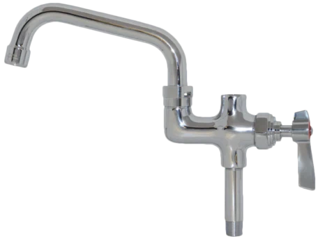 Winholt - 12" Pre-Rinse Add-on Swing Faucet - WS-SFSM-12ST (Non-Cancelable Item, ETA 2-4 Weeks, SPECIAL ORDER)