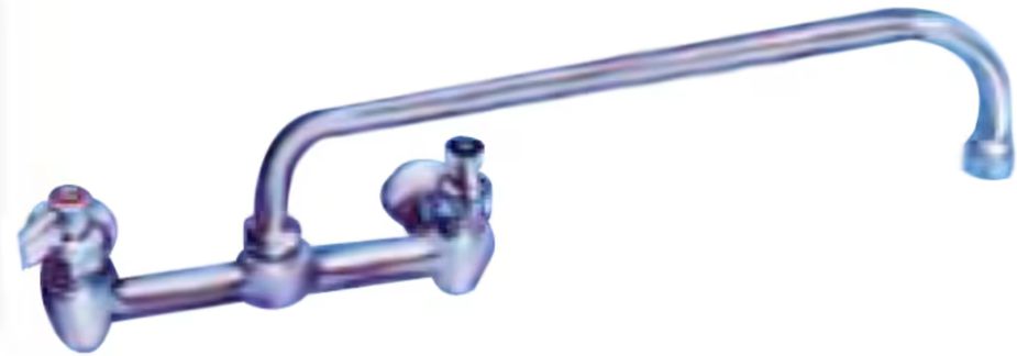 Winholt - 12" Swing Faucet with Splash Mount - WS-SF-12ST-WH (Non-Cancelable Item, ETA 2-4 Weeks, SPECIAL ORDER)