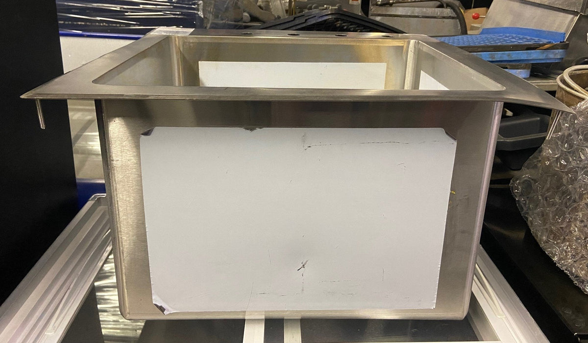 Winholt - 16" x 20" x 8" Stainless Steel Deep Bowl Drop-In Sink - WS-DIS-FE-1620-8DP (Non-Cancelable Item, ETA 2-4 Weeks, SPECIAL ORDER)