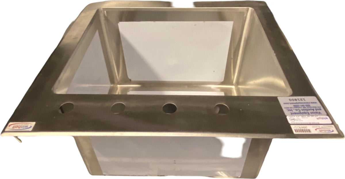 Winholt - 16" x 20" x 8" Stainless Steel Deep Bowl Drop-In Sink - WS-DIS-FE-1620-8DP (Non-Cancelable Item, ETA 2-4 Weeks, SPECIAL ORDER)