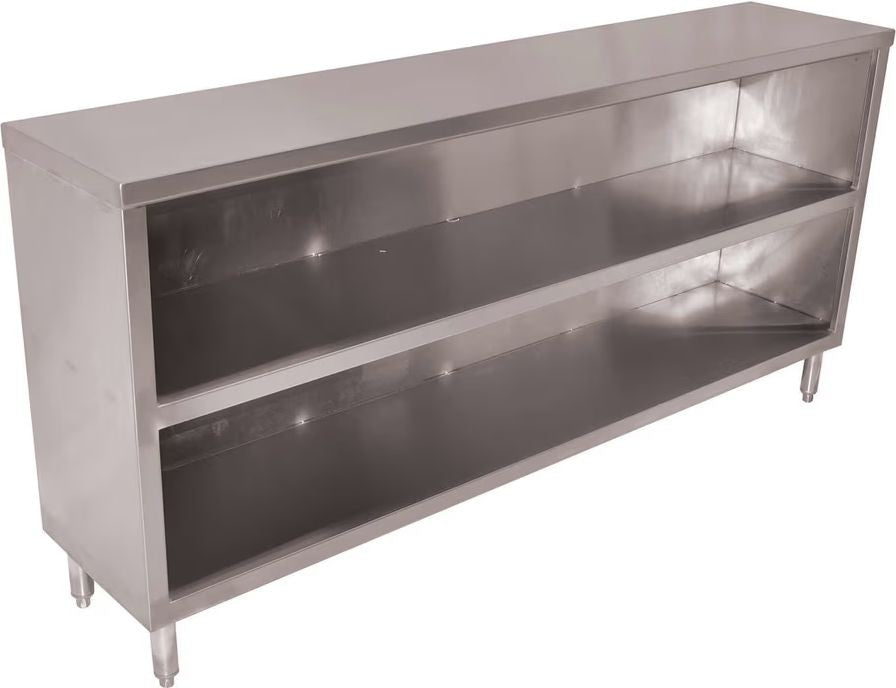 Winholt - 18" x 84" x 35" Stainless Steel Mid-Shelf Dish Cabinet - STCT-1884-DC (Non-Cancelable Item, ETA 2-4 Weeks, SPECIAL ORDER)