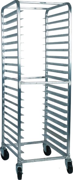 Winholt - 20-26" Stainless Steel Double Pan Rack - SS-2620B-36D-TG (Non-Cancelable Item, ETA 2-4 Weeks, SPECIAL ORDER)