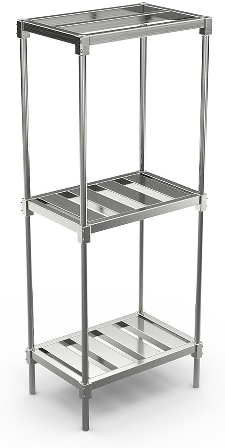 Winholt - 20" Aluminum E-Channel Shelves Beer Keg Racks - BKR-302076 (Non-Cancelable Item, ETA 2-4 Weeks, SPECIAL ORDER)