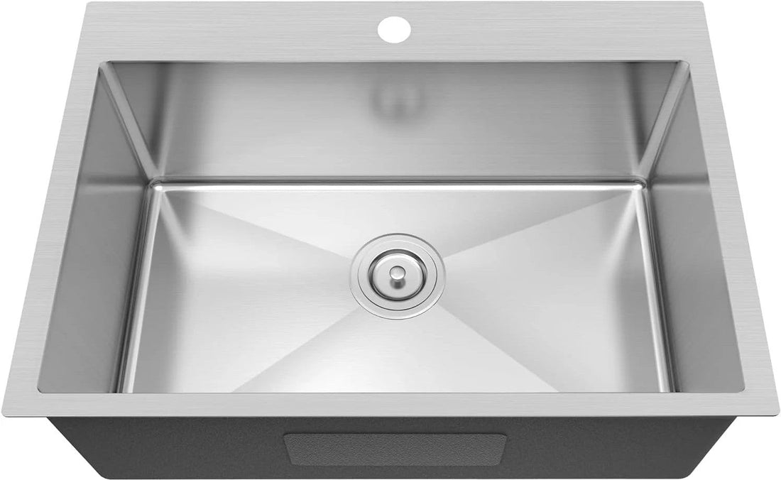 Winholt - 20" x 28" x 12" Stainless Steel Deep Bowl Drop-In Sink - WS-DIS-FE-2028-12DP (Non-Cancelable Item, ETA 2-4 Weeks, SPECIAL ORDER)