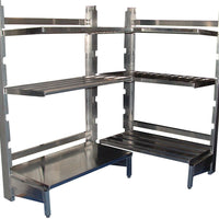 Winholt - 21″ x 60″ Aluminum Solid Reinforced Shelf - SCASS-2160 (Non-Cancelable Item, ETA 2-4 Weeks, SPECIAL ORDER)