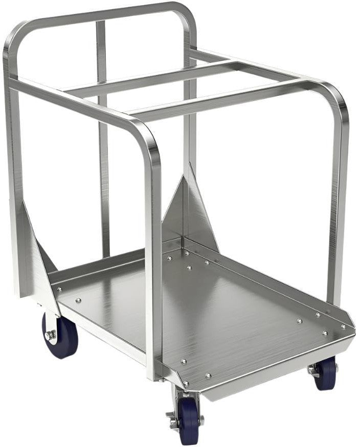 Winholt - 22" x 27" Aluminum Sheet Pan Truck - D2027-BPC (Non-Cancelable Item, ETA 2-4 Weeks, SPECIAL ORDER)