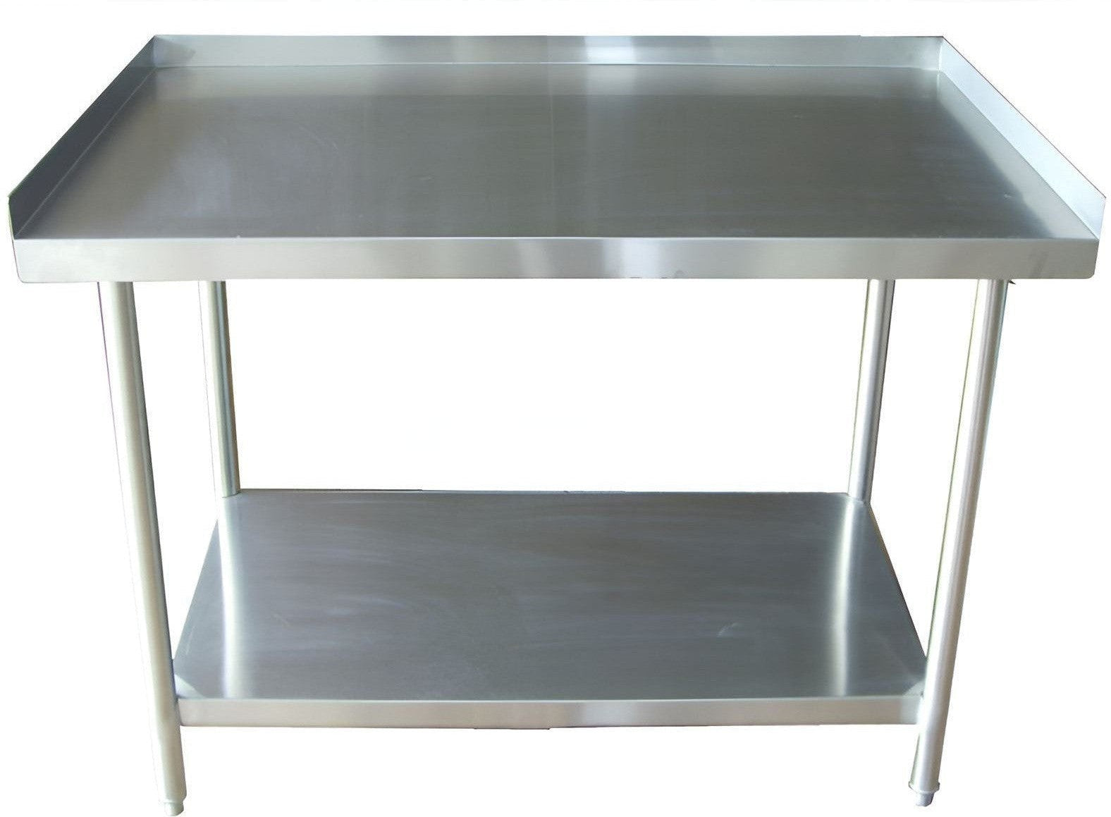 Winholt - 24" x 23" x 25" 14 Gauge Stainless Steel Equipment Stands with Undershelf and Mobile Unit with Casters - ES2423MLC-25H (Non-Cancelable Item, ETA 2-4 Weeks, SPECIAL ORDER)