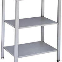 Winholt - 24" x 28", 16 Ga 304 Stainless Steel Top Scale Stand With 3 Shelves - ES-S2428H28 (Non-Cancelable Item, ETA 2-4 Weeks, SPECIAL ORDER)