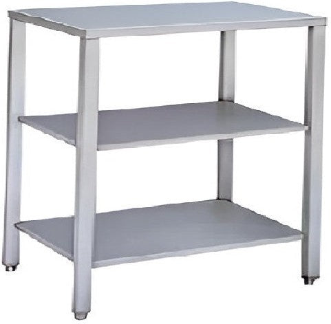 Winholt - 24" x 32", 16 Ga 304 Stainless Steel Top Scale Stand With 3 Shelves - ES-S2432H22 (Non-Cancelable Item, ETA 2-4 Weeks, SPECIAL ORDER)