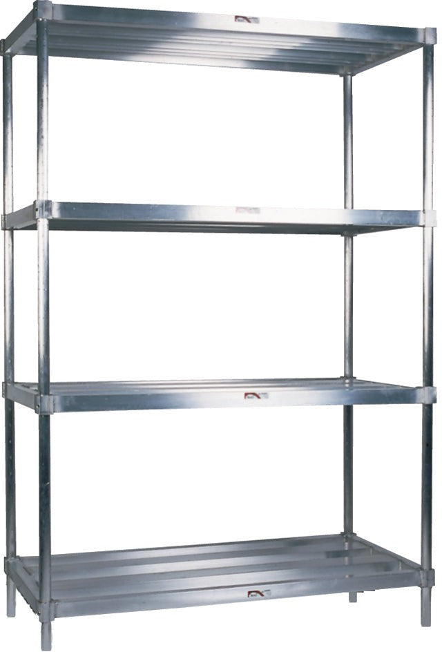 Winholt - 24″ x 60″ Aluminum Sani Adjustable Reinforced Sold Shelf - SASSR2460 (Non-Cancelable Item, ETA 2-4 Weeks, SPECIAL ORDER)