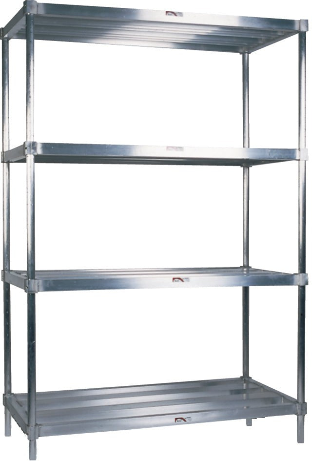 Winholt - 24" x 60" Aluminum Sani-Adjustable Tubular Shelving - SAS2460 (Non-Cancelable Item, ETA 2-4 Weeks, SPECIAL ORDER)