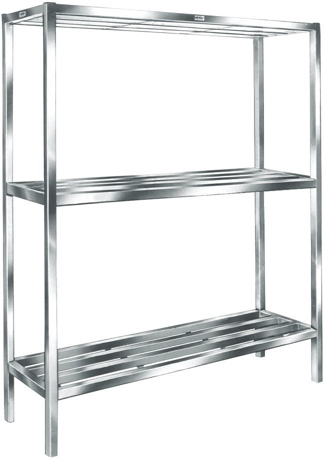 Winholt - 24" x 66" Aluminum Sani-Adjustable T-Bar Shelving - SASTB-2466 (Non-Cancelable Item, ETA 2-4 Weeks, SPECIAL ORDER)