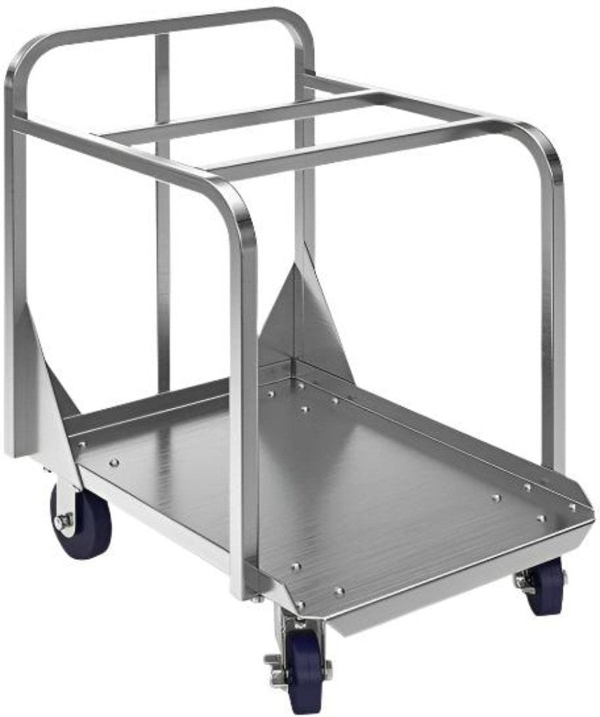 Winholt - 27" Aluminum Sheet Pan Truck With Stainless Casters - D2027-BPC-SSC (Non-Cancelable Item, ETA 2-4 Weeks, SPECIAL ORDER)