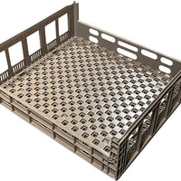 Winholt - 29″ x 26.5″ x 9″ Beige Crisping Rack Tray - WHBTT-1551 (Non-Cancelable Item, ETA 2-4 Weeks, SPECIAL ORDER)