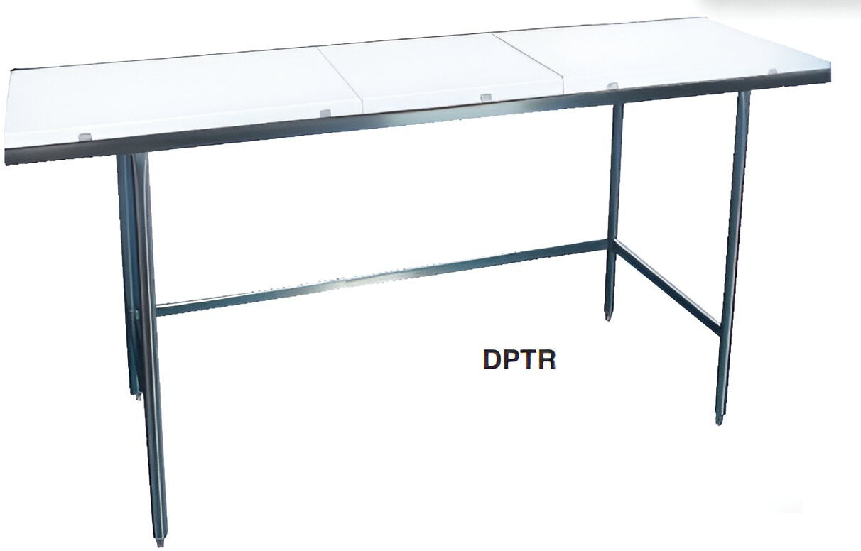 Winholt - 30" x 48" Poly Top Work Table with Open Base - DPTR-3048 (Non-Cancelable Item, ETA 2-4 Weeks, SPECIAL ORDER)