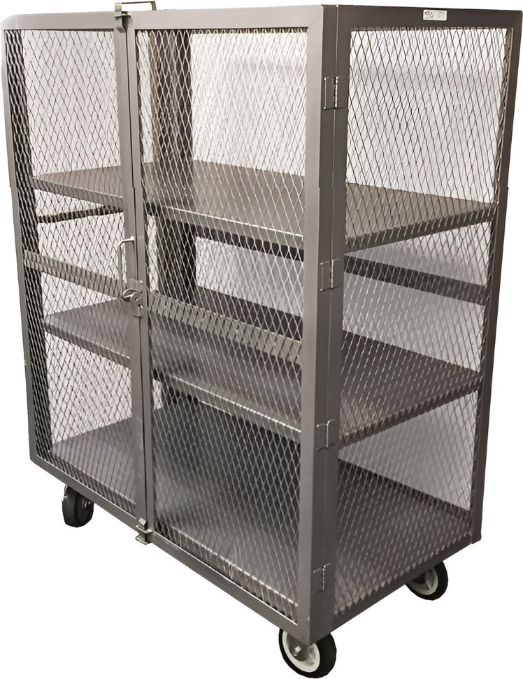 Winholt - 34" x 70" x 69.7" Steel Security Cage - EC-3470 (Non-Cancelable Item, ETA 2-4 Weeks, SPECIAL ORDER)