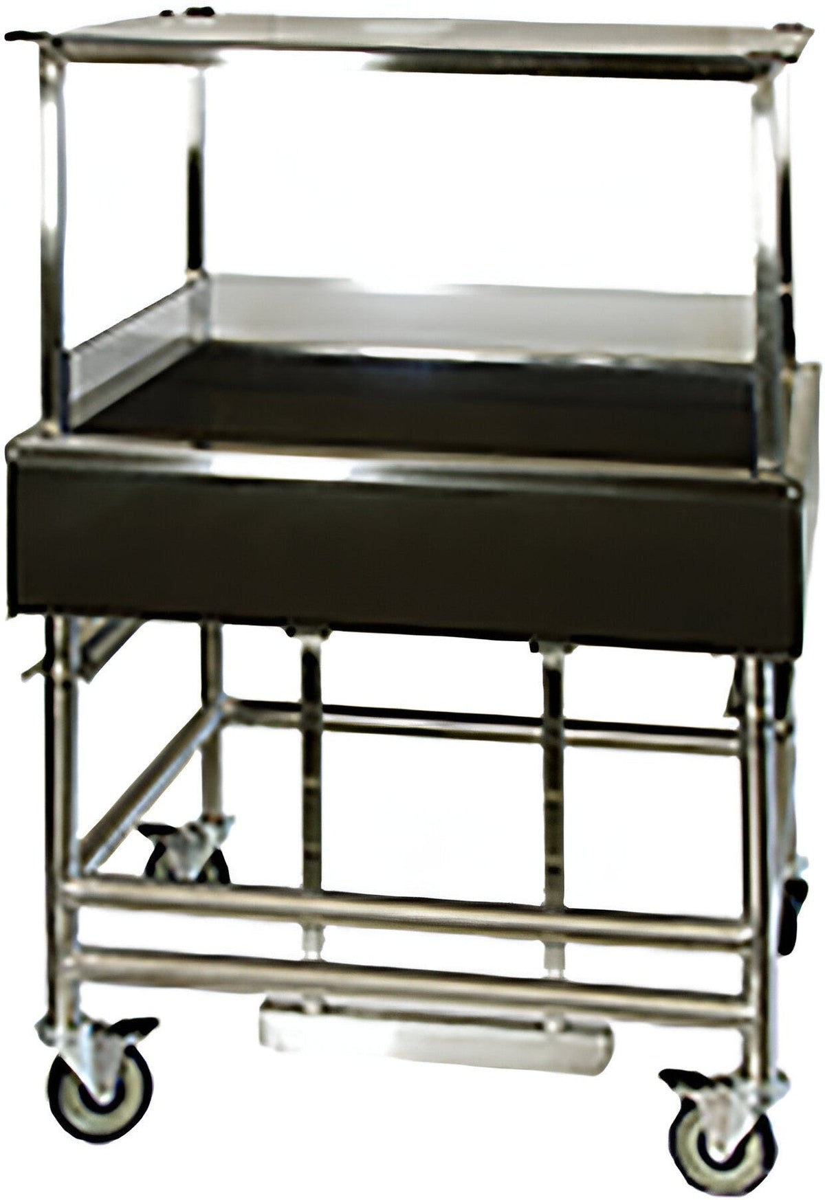 Winholt - 36" Insulated Display Table With Adjustable Height and Canopy - SSMIT-3636MLC-CAN-ADJ (Non-Cancelable Item, ETA 2-4 Weeks, SPECIAL ORDER)