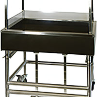 Winholt - 36" Insulated Display Table With Adjustable Height and Canopy - SSMIT-3636MLC-CAN-ADJ (Non-Cancelable Item, ETA 2-4 Weeks, SPECIAL ORDER)