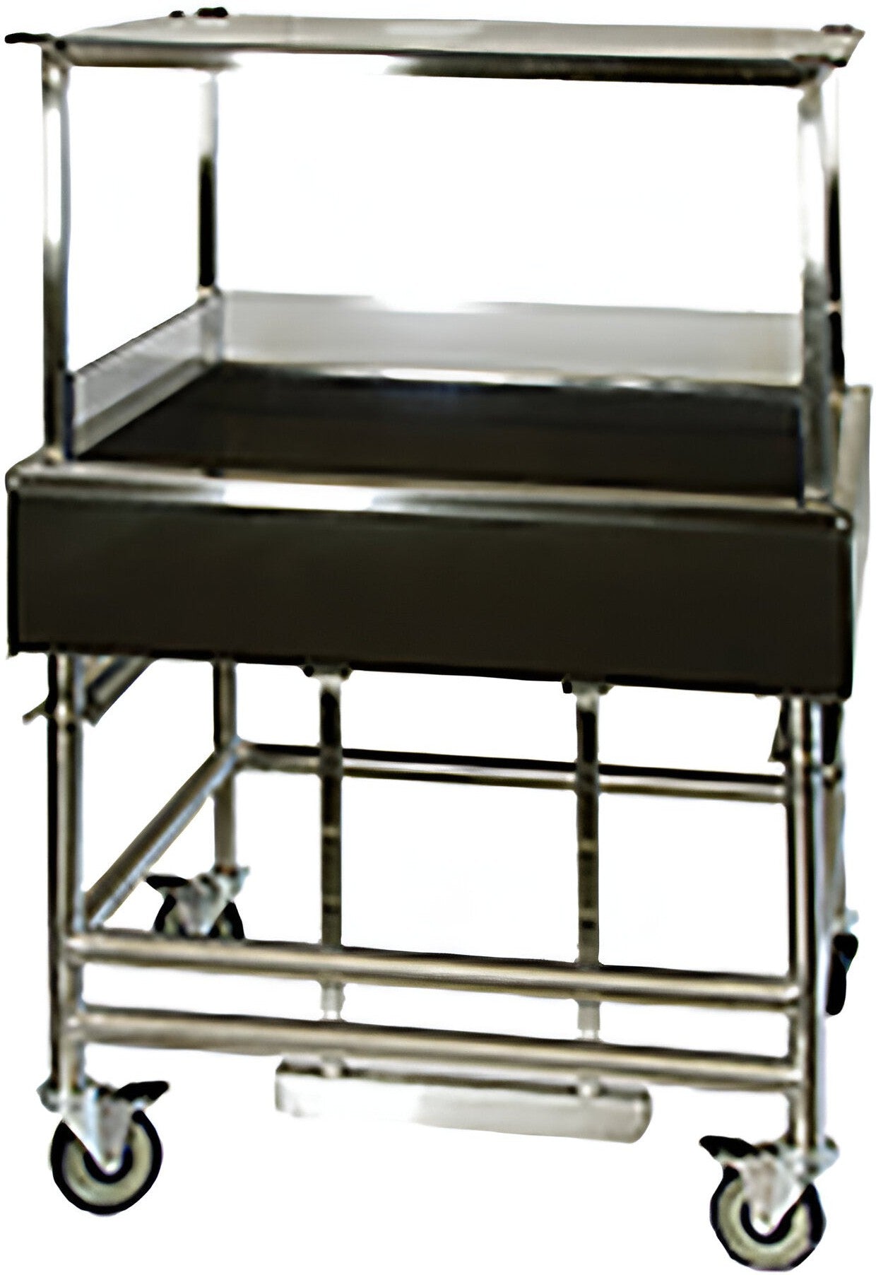 Winholt - 36" Insulated Display Table With Adjustable Height and Canopy - SSMIT-3636MLC-CAN-ADJ (Non-Cancelable Item, ETA 2-4 Weeks, SPECIAL ORDER)