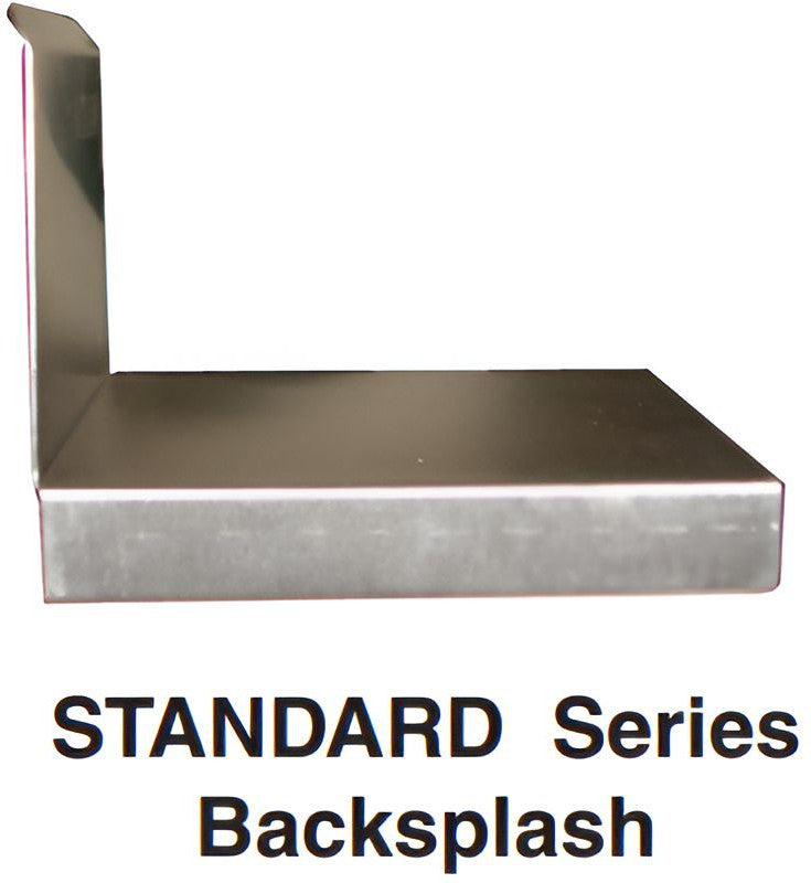 Winholt - 36" x 60" Standard Series Stainless Steel Work Tables with Backsplash - DTB-3660 (Non-Cancelable Item, ETA 2-4 Weeks, SPECIAL ORDER)
