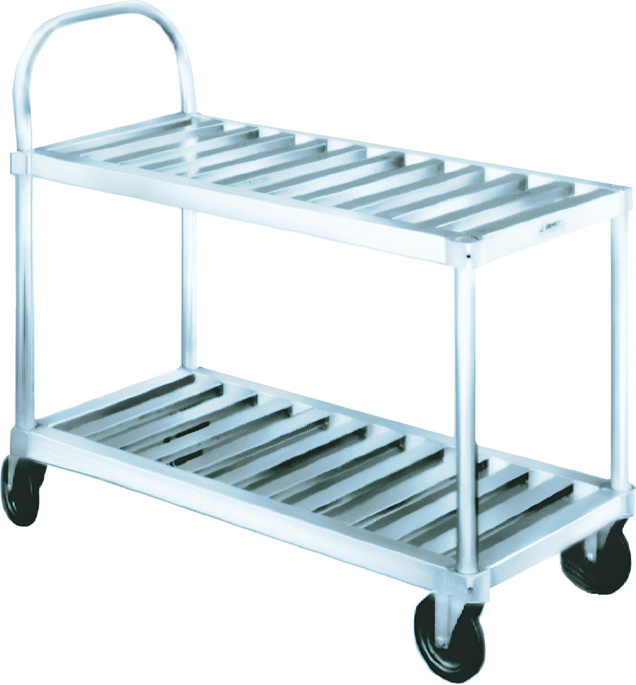 Winholt - 39″ x 18″ T-Bar Shelves Aluminum Sani Stock Cart - TBST-1837 (Non-Cancelable Item, ETA 2-4 Weeks, SPECIAL ORDER)